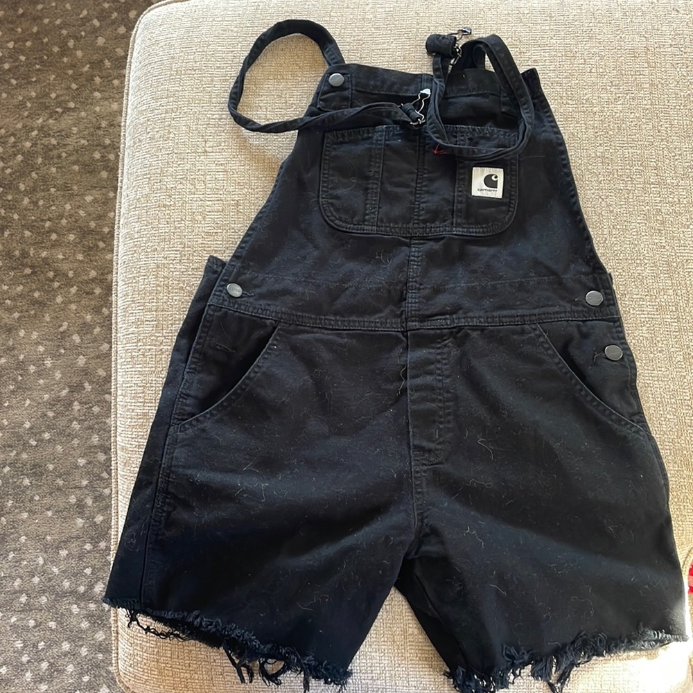 Carhartt Womens Black Fringe Shorts